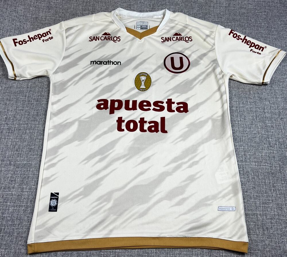 Universitario Deportes 2025 Home Jersey Marathon L #10 Calcaterra Peru Champion